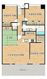 間取図画像 4LDK