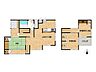 間取り：【間取り図】3LDKのおうちです。