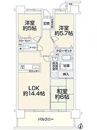 間取図画像 3LDK