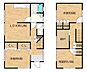 間取り：【間取り図】リフォーム予定の間取り図です。3SLDKの使い勝手の良い間取りに生まれ変わります。