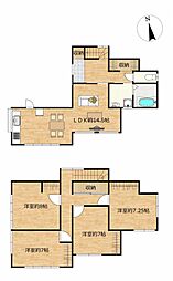 西松浦郡有田町本町　戸建て 4LDKの間取り