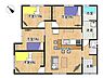 間取り：【間取図】リフォーム後の予定間取り図です。間取り変更を行い、4LDKにする予定です。現況優先です。
