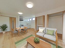 宮崎市佐土原町上田島　戸建て 3LDKのリビング/ダイニング