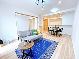 小田急サンシティ鴨池2号棟 4LDKのリビング/ダイニング