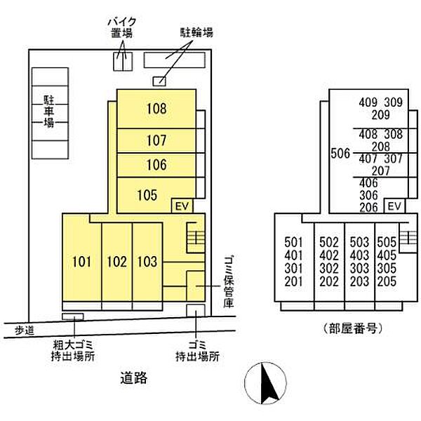 画像3:区画図