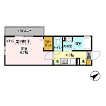 VILLETTA TOKYO BAY  ｜ 千葉県浦安市猫実2丁目11-16（賃貸アパート1K・3階・22.93㎡） その2