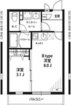 リブリ・シェルドニー  ｜ 千葉県市川市田尻5丁目17-18（賃貸マンション1DK・1階・30.01㎡） その2