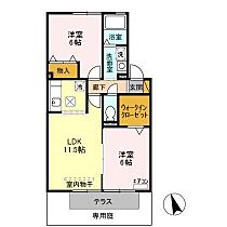 ヴィラ・メルベーユI 102 ｜ 千葉県市川市妙典1丁目19-8（賃貸アパート2LDK・1階・54.70㎡） その2