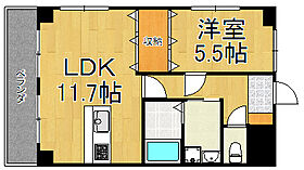 兵庫県宝塚市山本中2丁目（賃貸マンション1LDK・3階・42.42㎡） その2