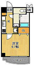 ラグゼ尼崎WEST  ｜ 兵庫県尼崎市神田北通6丁目（賃貸マンション1K・6階・22.99㎡） その2