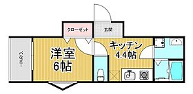 兵庫県宝塚市高司5丁目（賃貸アパート1K・2階・25.51㎡） その2