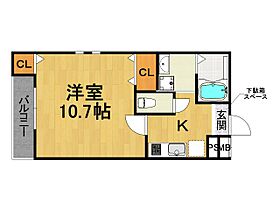 兵庫県尼崎市三反田町1丁目（賃貸アパート1K・1階・32.20㎡） その2