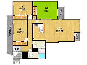 ソリオ1東館  ｜ 兵庫県宝塚市栄町2丁目（賃貸マンション3LDK・5階・112.94㎡） その2