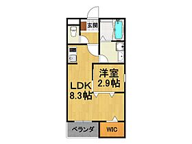 REGIES清荒神1  ｜ 兵庫県宝塚市清荒神3丁目（賃貸アパート1LDK・1階・29.45㎡） その2