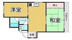 🉐敷金礼金0円！🉐サンパレス21東園田2