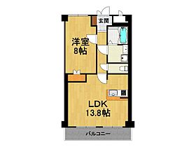 夙川ニューコーポ  ｜ 兵庫県西宮市松下町8-17（賃貸マンション1LDK・2階・51.30㎡） その2