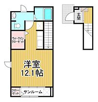 兵庫県西宮市学文殿町1丁目（賃貸アパート1R・2階・37.00㎡） その2