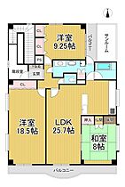 兵庫県西宮市市庭町（賃貸マンション3LDK・3階・130.00㎡） その2