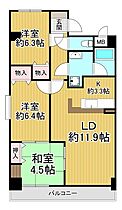 兵庫県西宮市甲子園七番町（賃貸マンション3LDK・2階・70.00㎡） その2