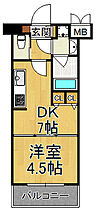 兵庫県西宮市宮前町（賃貸マンション1DK・5階・27.20㎡） その2