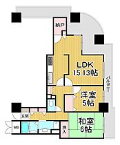 ラ・ヴェール尼崎  ｜ 兵庫県尼崎市潮江1丁目（賃貸マンション2LDK・7階・67.59㎡） その1