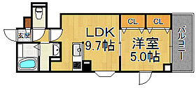 兵庫県西宮市六湛寺町（賃貸マンション1LDK・6階・34.84㎡） その2