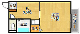 ソレイユ(西宮)  ｜ 兵庫県西宮市津門大箇町（賃貸マンション1K・2階・26.00㎡） その2