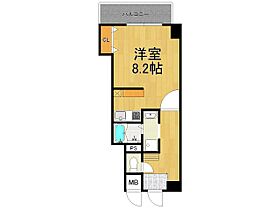 兵庫県西宮市甲東園1丁目（賃貸マンション1K・2階・24.10㎡） その2