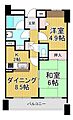 白鷹苦楽園マンション4階10.5万円