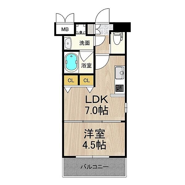 プレジオ西宮 ｜兵庫県西宮市宮前町(賃貸マンション1LDK・7階・28.00㎡)の写真 その2