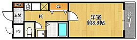 ソフィア2  ｜ 兵庫県尼崎市南塚口町3丁目（賃貸マンション1K・1階・27.00㎡） その2