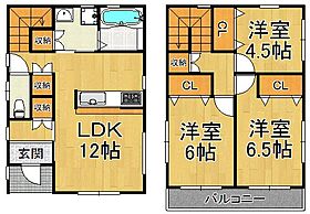 兵庫県西宮市今津上野町（賃貸一戸建3LDK・1階・79.50㎡） その2