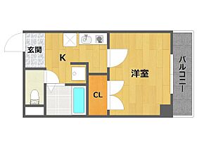 兵庫県尼崎市建家町（賃貸マンション1K・8階・20.65㎡） その2