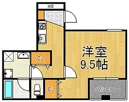 Clair逆瀬川  ｜ 兵庫県宝塚市逆瀬川1丁目（賃貸マンション1K・3階・29.94㎡） その2