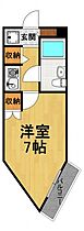 キューブ武庫川7  ｜ 兵庫県尼崎市武庫町3丁目（賃貸マンション1K・2階・18.99㎡） その2