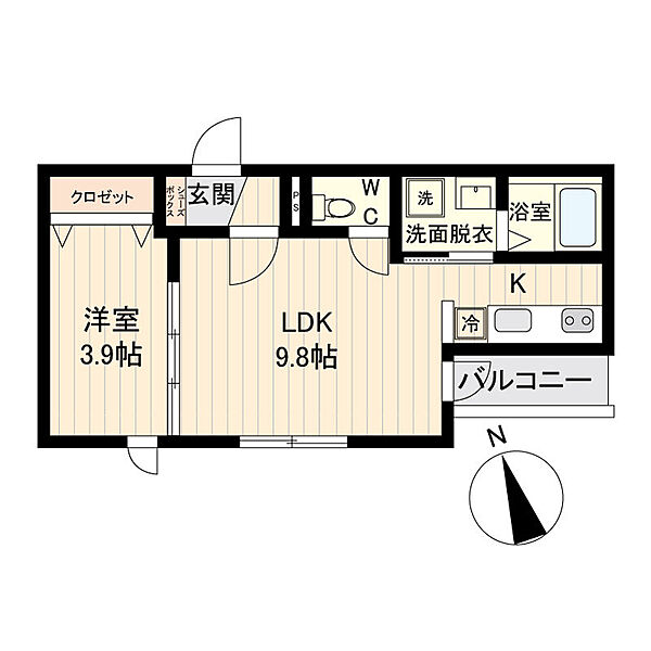 LiveFlat戸越 402｜東京都品川区戸越1丁目(賃貸マンション1LDK・4階・30.66㎡)の写真 その2