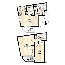 LiveFlat戸越  ｜ 東京都品川区戸越1丁目（賃貸マンション2LDK・地下1階・67.40㎡） その2