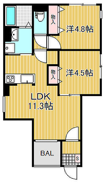 GraceMaison西馬込 ｜東京都大田区仲池上2丁目(賃貸マンション2LDK・1階・49.50㎡)の写真 その2