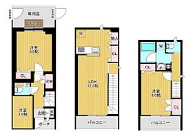 ミュージションテラス品川豊町 D ｜ 東京都品川区豊町6丁目18-15（賃貸アパート3LDK・1階・75.15㎡） その2