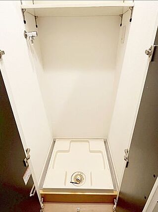 ■隠せる洗濯機...