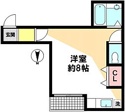 間取図画像 ワンルーム