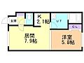 ウィング北28条1階3.6万円