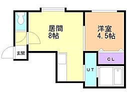 ノースカルム北32条 2階