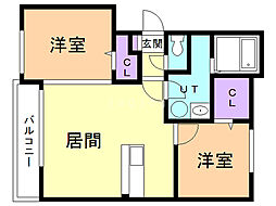 サージュブリエI 1階