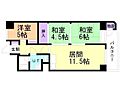 チュリス札幌第24階9.0万円