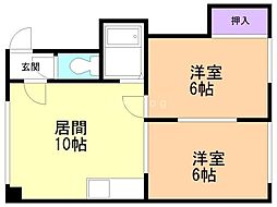 キャピタル花川 2階