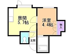 アーバンテラス北26条 2階