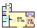 リスペクト新川1階6.4万円