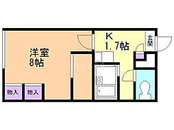 レオパレス拓北公園前 1階