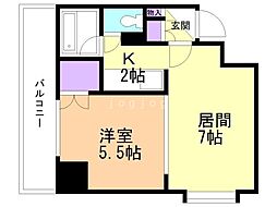 メープル北27条 2階/205